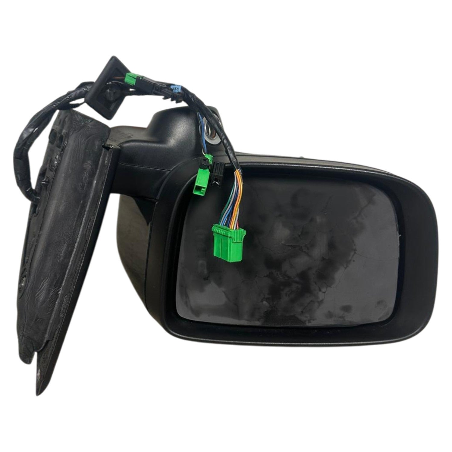 Black Driver Side Mirror w/ Auto Dimming No Glass Fits 2009-2013 Volvo XC60 3.2L