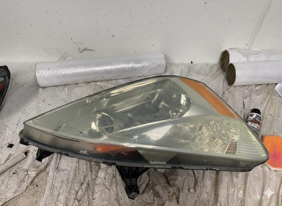 Passenger Side Headlight Assembly Fits 2006 Honda Accord 2.4L