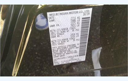 Driver Side Front Electric Door Assembly Fits 2016-2020 Nissan Pathfinder 3.5L