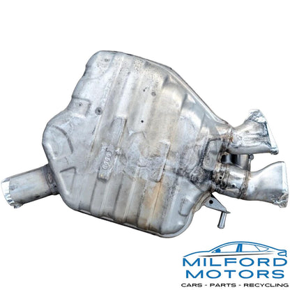 Rear Left Side Exhaust Muffler - 2015 Audi A8 quattro Sedan 4.0L 4H0253609CB
