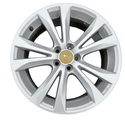 OEM 17x7-1/2 Alloy 10-Spoke Wheel Rim Fits 2013-2014 Subaru Legacy Sedan 2.5L
