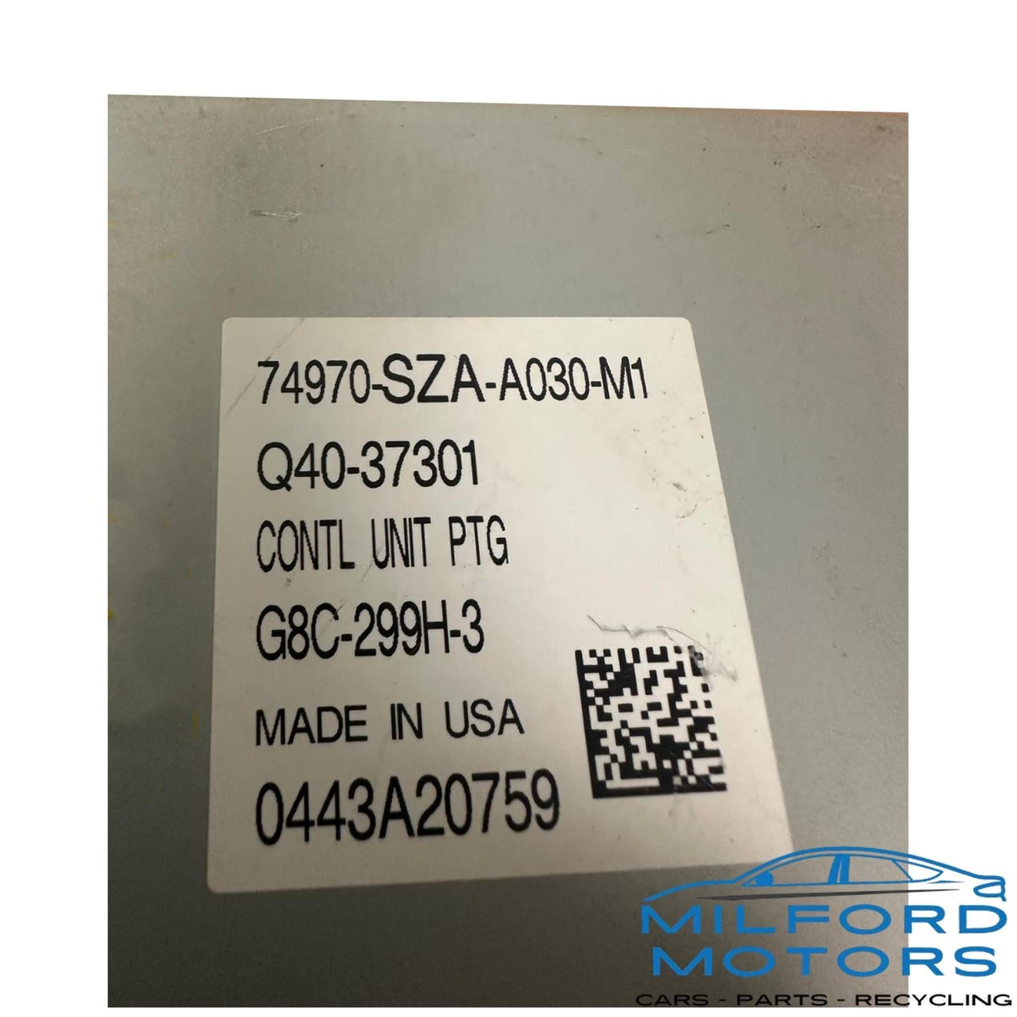 Power Tailgate Control Module Fits 2009-2015 Honda Pilot 3.5L 74970-SZA-A030