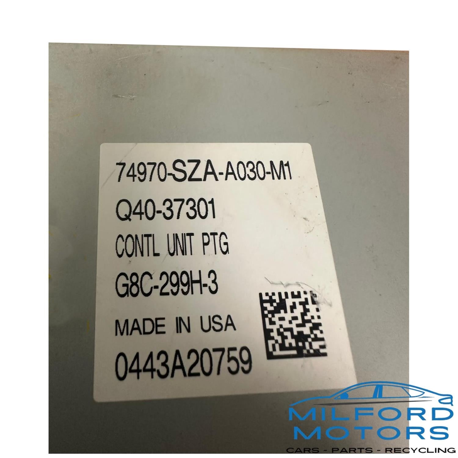 Power Tailgate Control Module Fits 2009-2015 Honda Pilot 3.5L 74970-SZA-A030