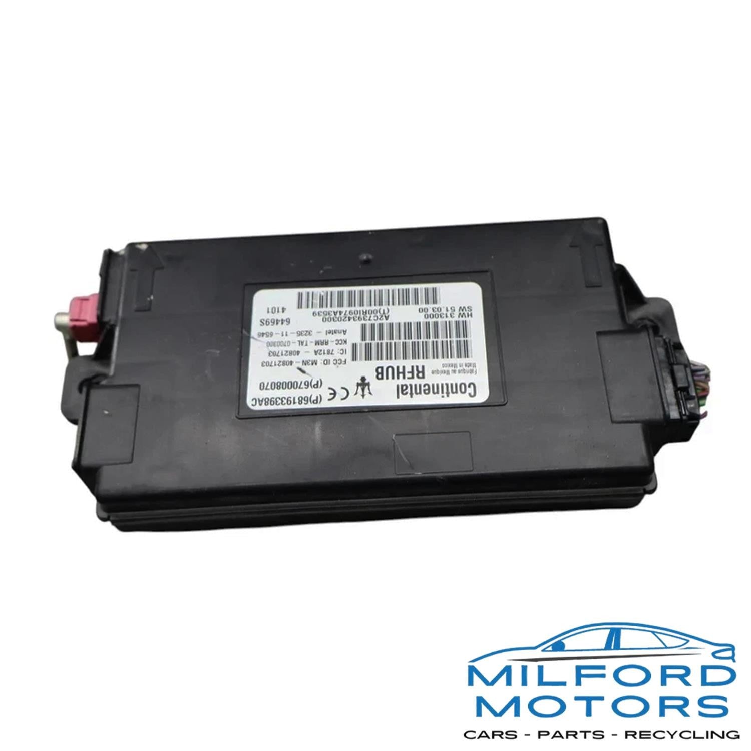 Keyless Entry RF Hub Control Module Unit Fits 2016 Maserati Ghibli Sedan 3.0L