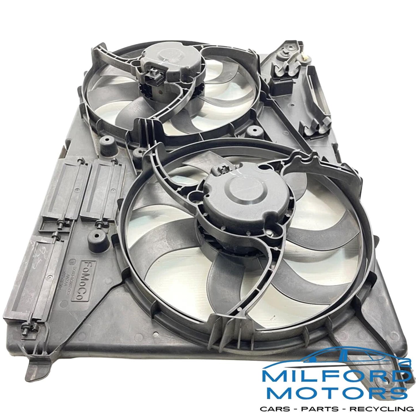 Dual Radiator Cooling Fan Motor Assembly Fits 2013 Ford Fusion Sedan 2.0L
