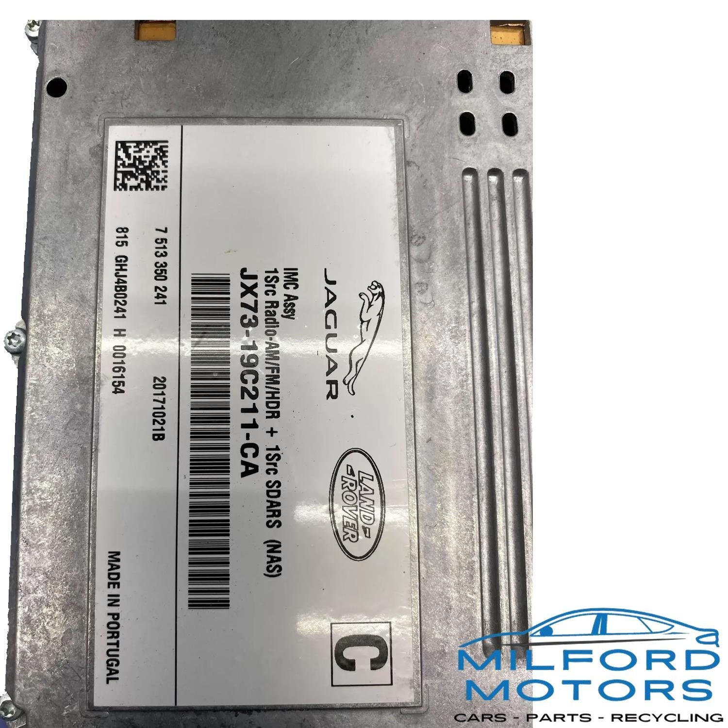 Radio Audio Receiver Control Module Fits 2019 Land Rover Range Rover Velar 2.0L