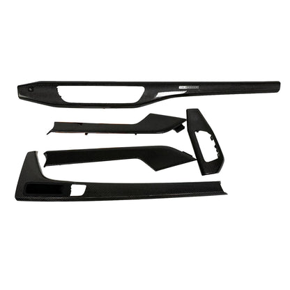 Upper Console Trim Carbon Fibder Fits 2018 Audi S5 Sportback 3.0T quattro 3.0L