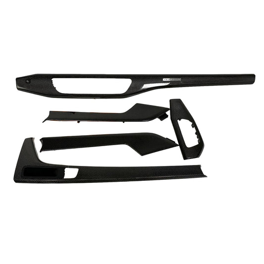 Upper Console Trim Carbon Fibder Fits 2018 Audi S5 Sportback 3.0T quattro 3.0L