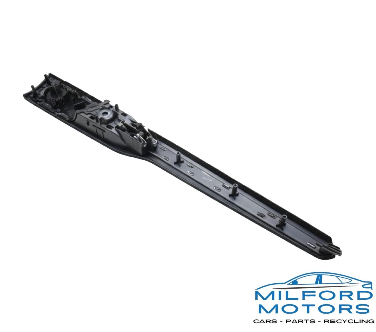 Rear Right Interior Door Trim w / Handle - 2013 Ford Fusion Titanium Sedan 2.0L