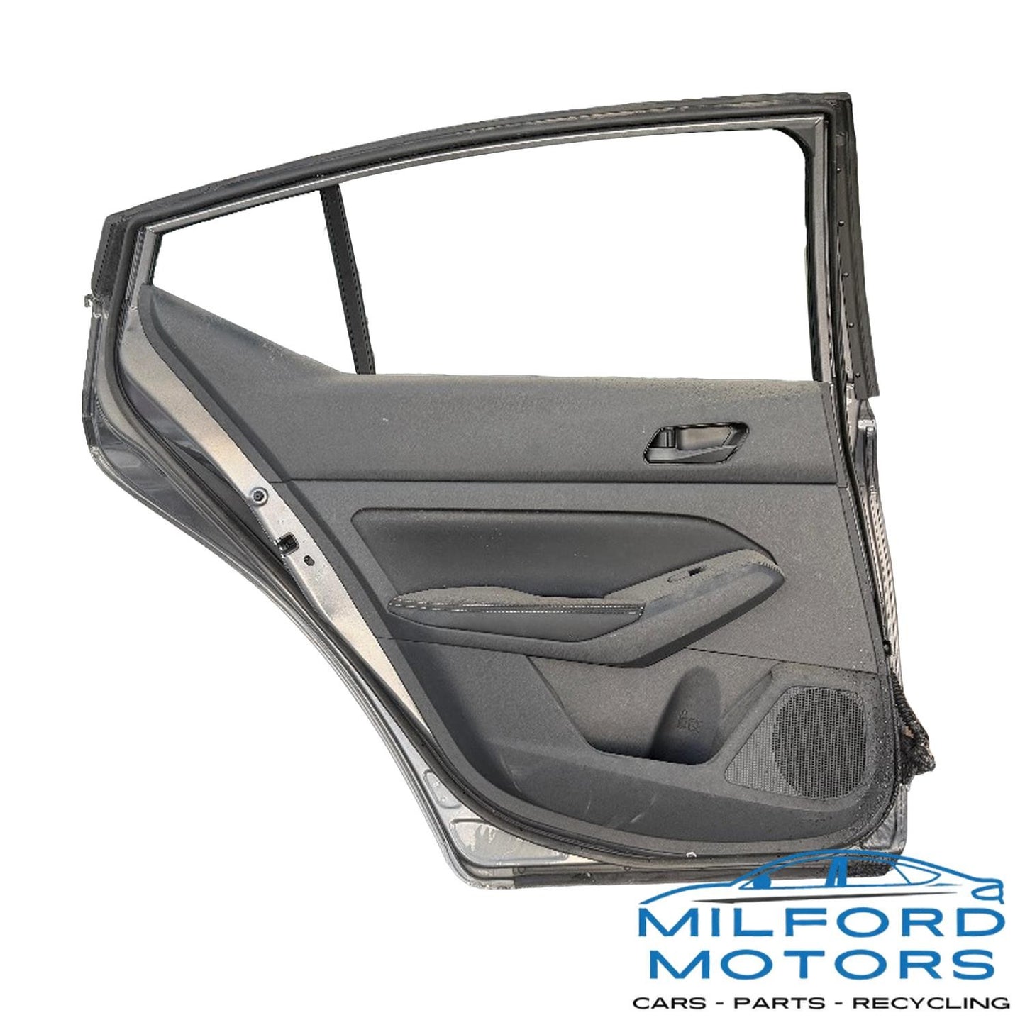 Oem Gray Rear Driver Side Door Fits 2019-2025 Nissan Altima Sedan Color KAD