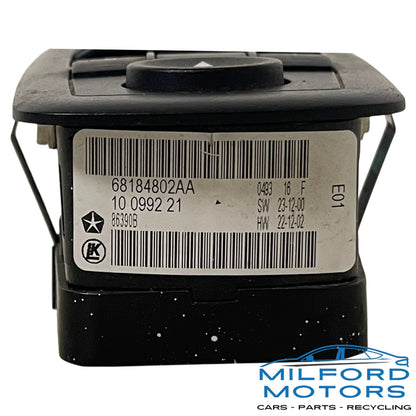 Front Door Driver's Switch Lock & Window Fits 2014-2015 Durango Grand Cherokee