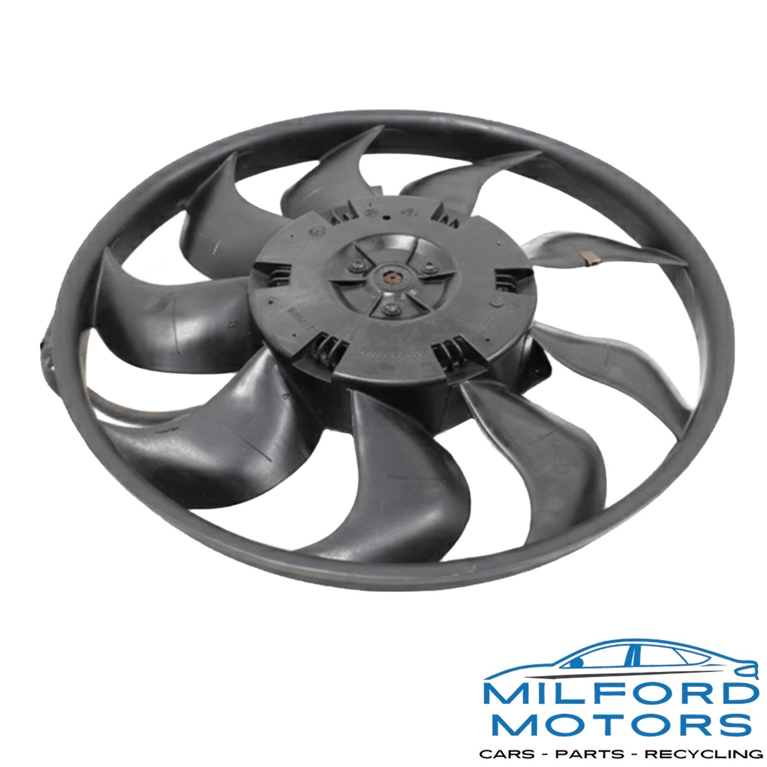 Right Side Radiator Cooling Fan w/ Blade - 2015 Audi Q7 Quattro Premium Plus V6