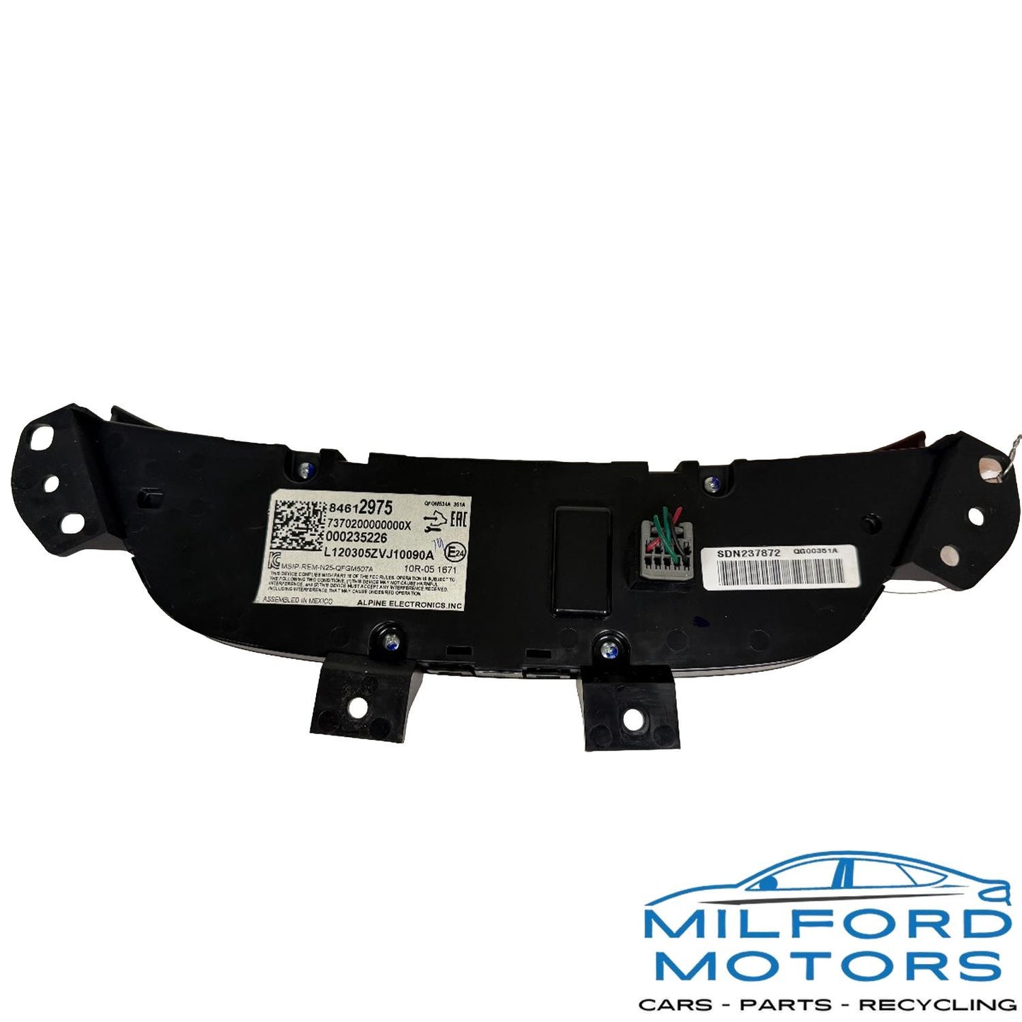 Temperature Control Panel Dual Zone Fits 2020-2024 Chevy Equinox L4 ID:84612975