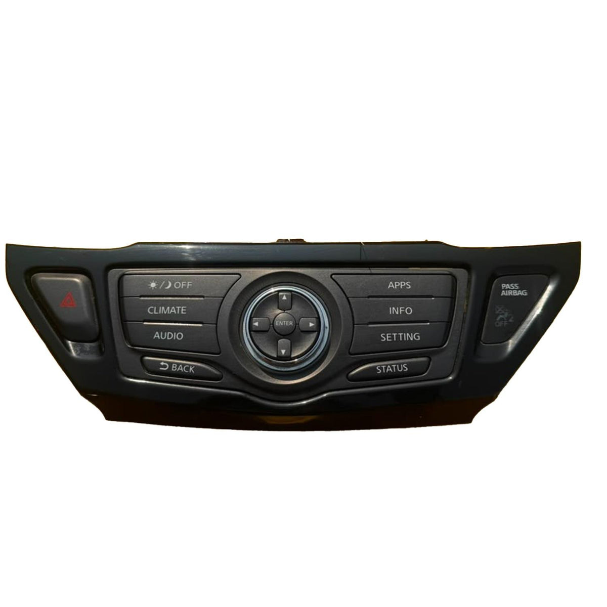 Audio Radio Control Panel w/ Navigation Fits 2017-2020 Nissan Pathfinder SV 3.5L