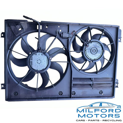 Radiator Condenser Fan Motor Fits 2008-2014 Volkswagen GTI Autobahn 2.0L