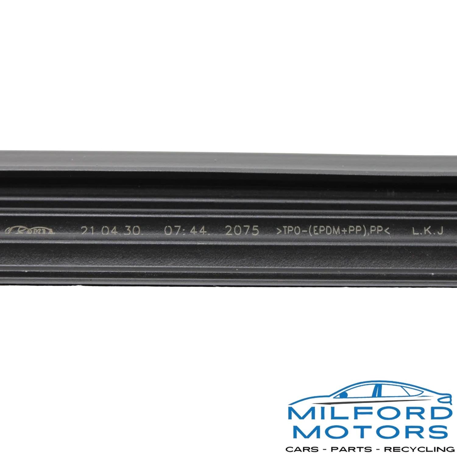 Front Left Door Window Inner Belt Weatherstrip Seal - 2023 Hyundai Kona Electric