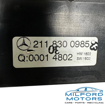 Black Automatic Temperature Control Fits 2003-2005 Mercedes-Benz E-Class 3.2L