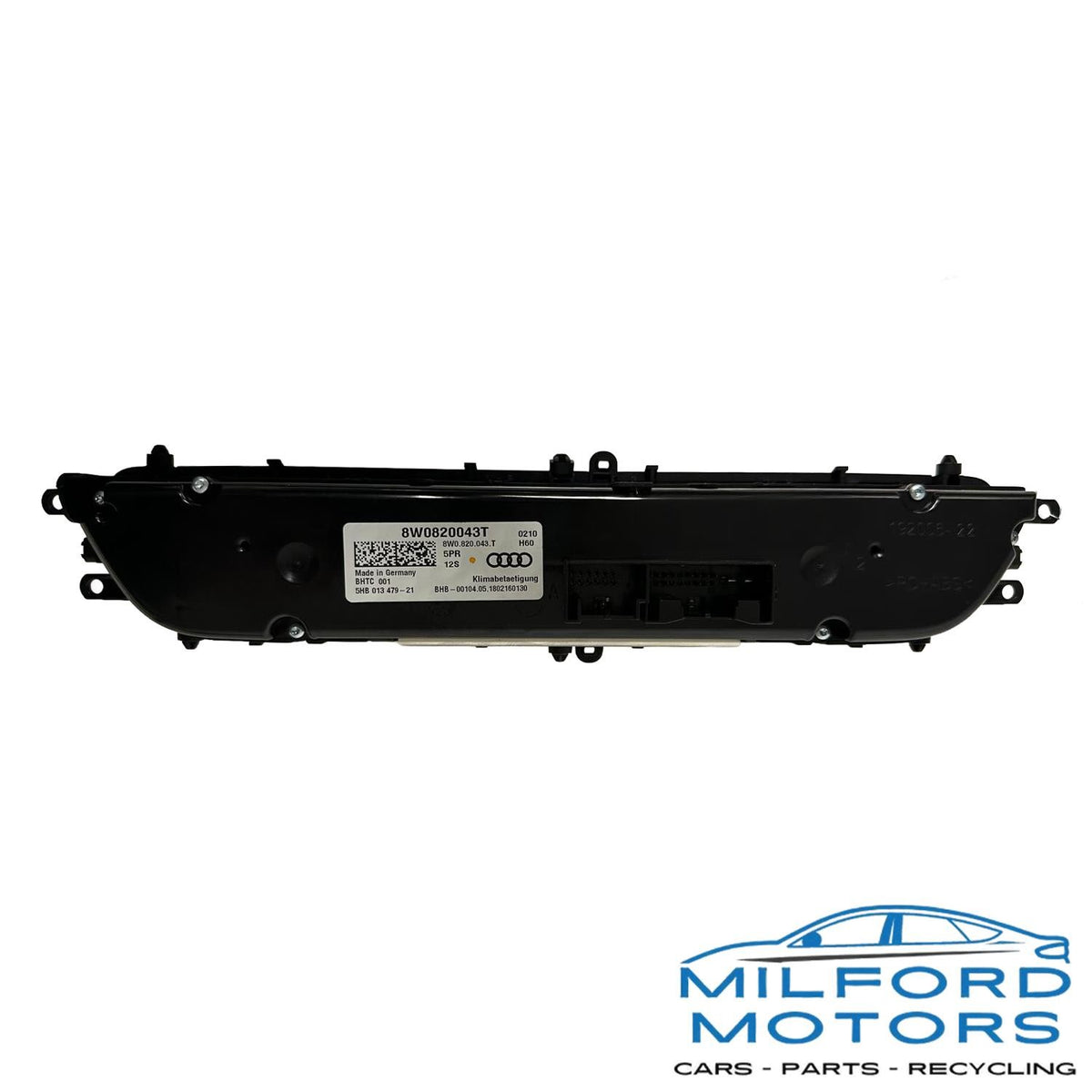 Temperature Control Front w/ Heated Seat Fits 2018-2020 Audi Q5 S4 S5 SQ5 3.0L