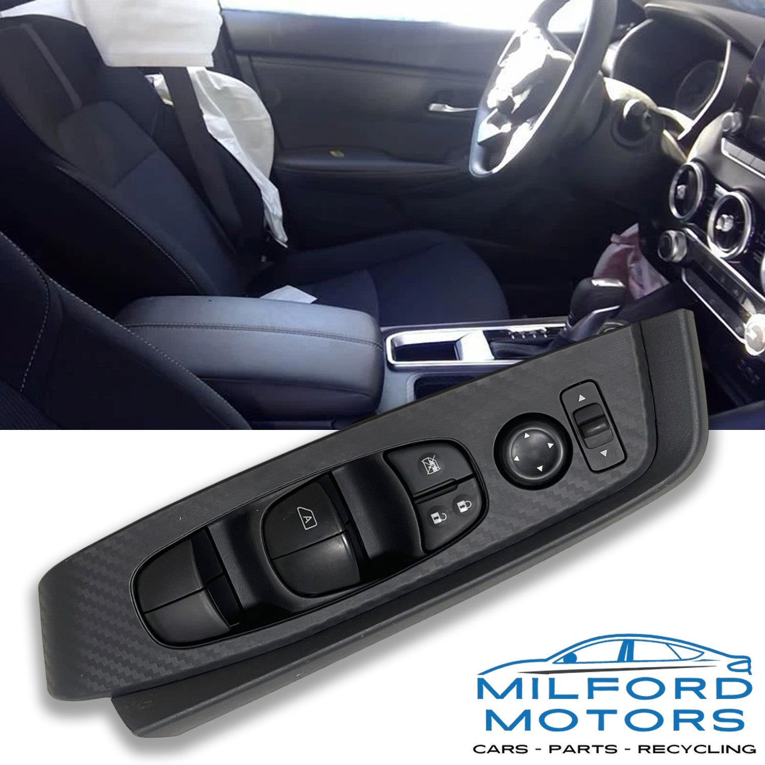 Front Door Switch Driver's Lock & Window – Fits 2020-2025 Nissan Sentra 2.0L