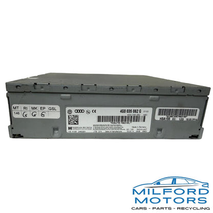 Audio Equipment Radio Receiver Trunk Mounted Fits 2014 Audi A4 2.0L 4G0035082G