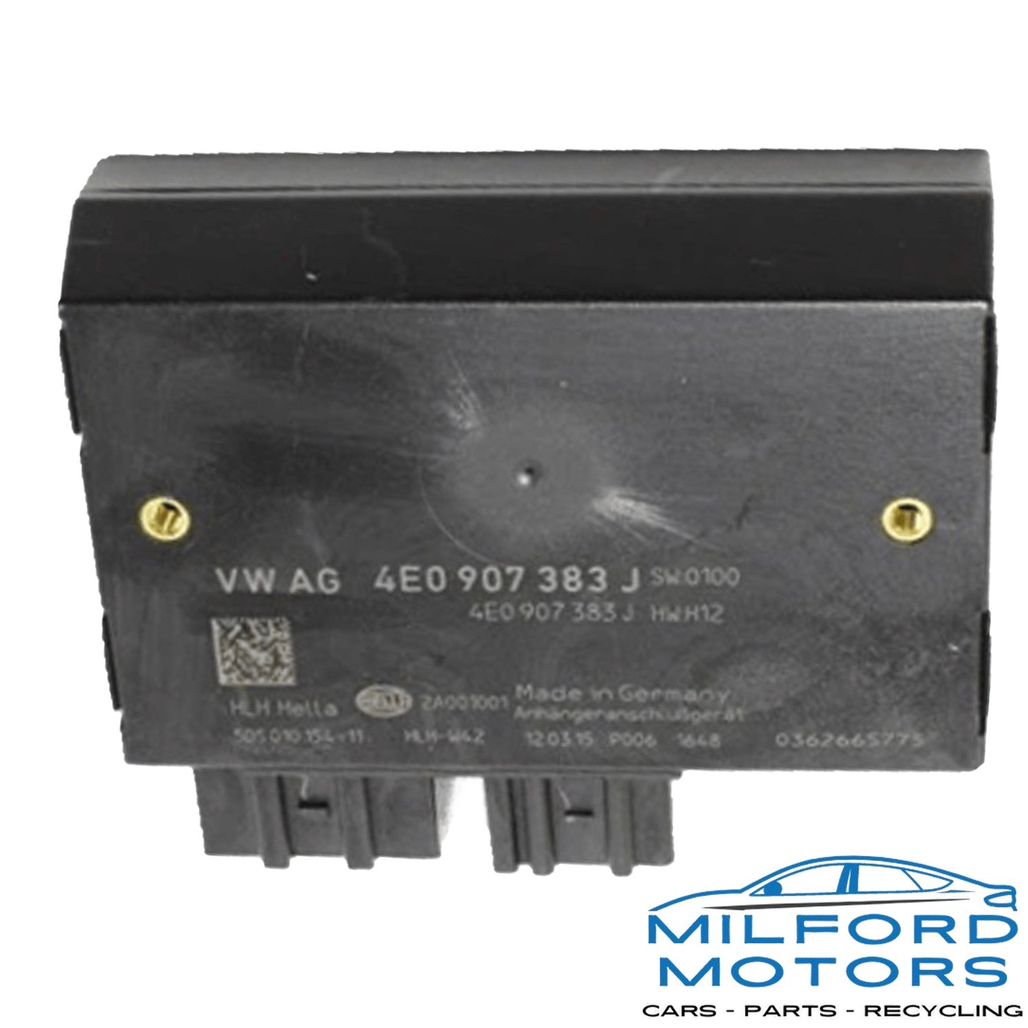 Towing Hitch Control Module - 2015 Audi Q7 Quattro Premium Plus 3.0L 4E0907383J