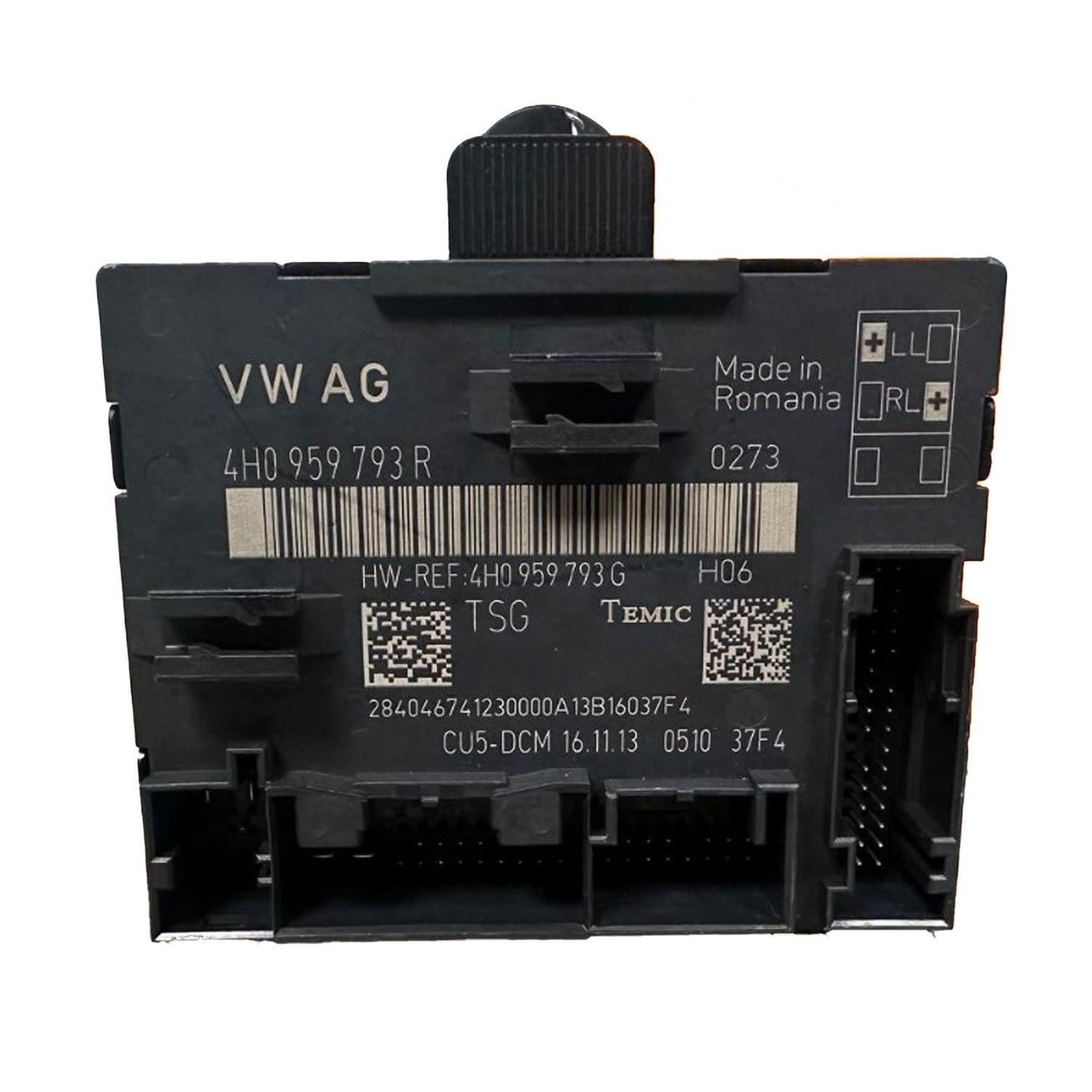 Door/Window Control Module Fits 2014 Audi S8 Sedan 4.0L ID: 4H0959793R