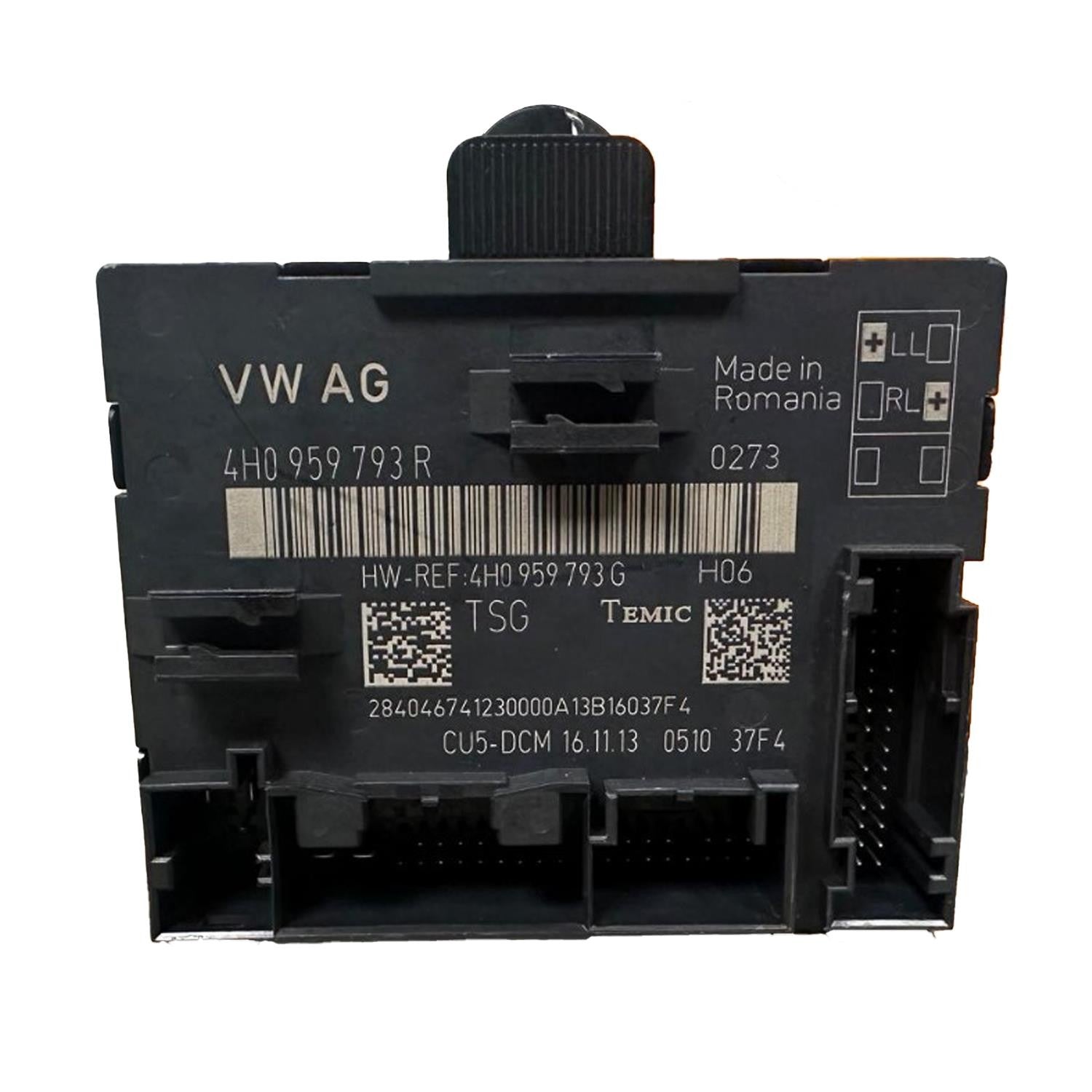 Door/Window Control Module Fits 2014 Audi S8 Sedan 4.0L ID: 4H0959793R