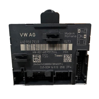 Door/Window Control Module Fits 2014 Audi S8 Sedan 4.0L ID: 4H0959793R
