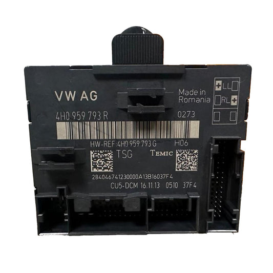 Door/Window Control Module Fits 2014 Audi S8 Sedan 4.0L ID: 4H0959793R