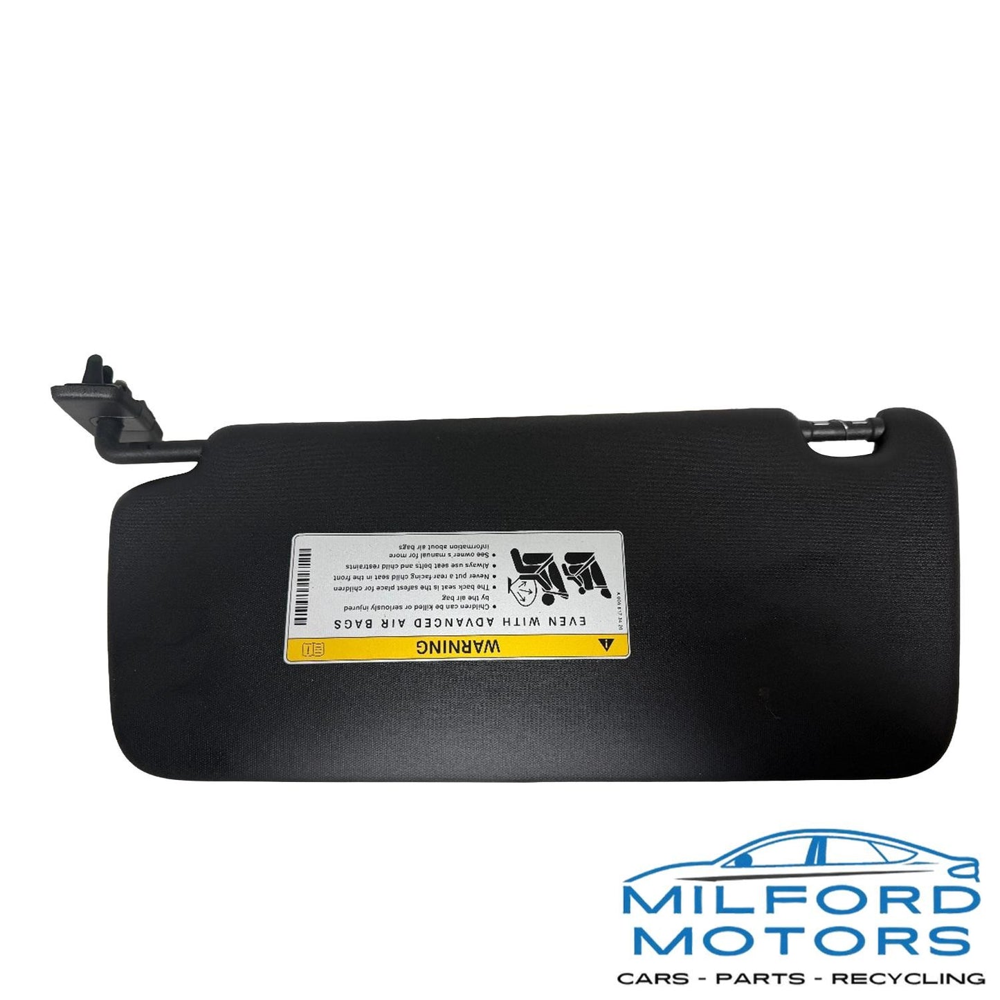 Front Black Right Side Sun Visor Fits 2014 Mercedes-Benz CLA250 4MATIC 2.0L