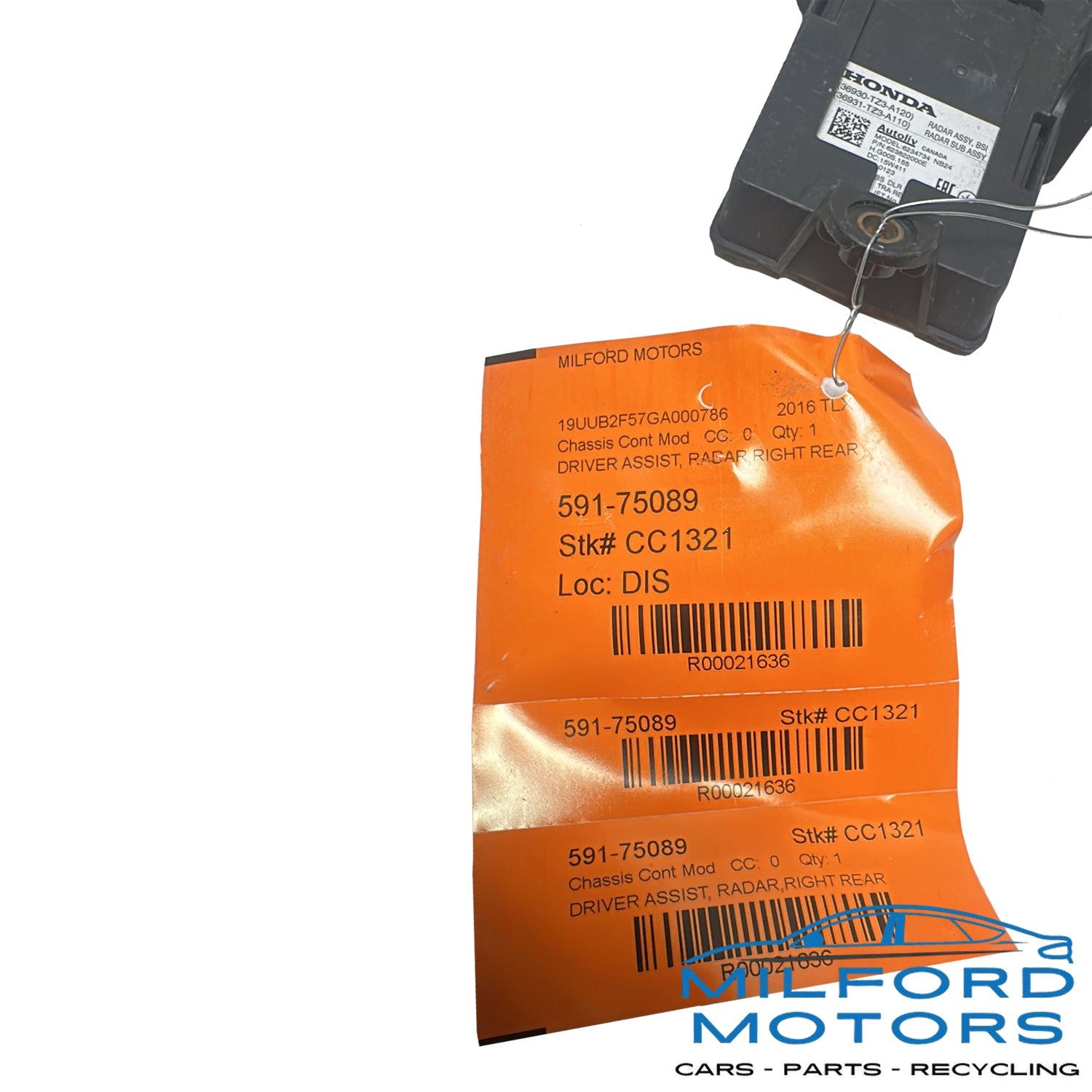 Chassis ECM Driver Assist Remote Start Unit Fits 15-2020 Acura TLX ILX RLX 3.5L