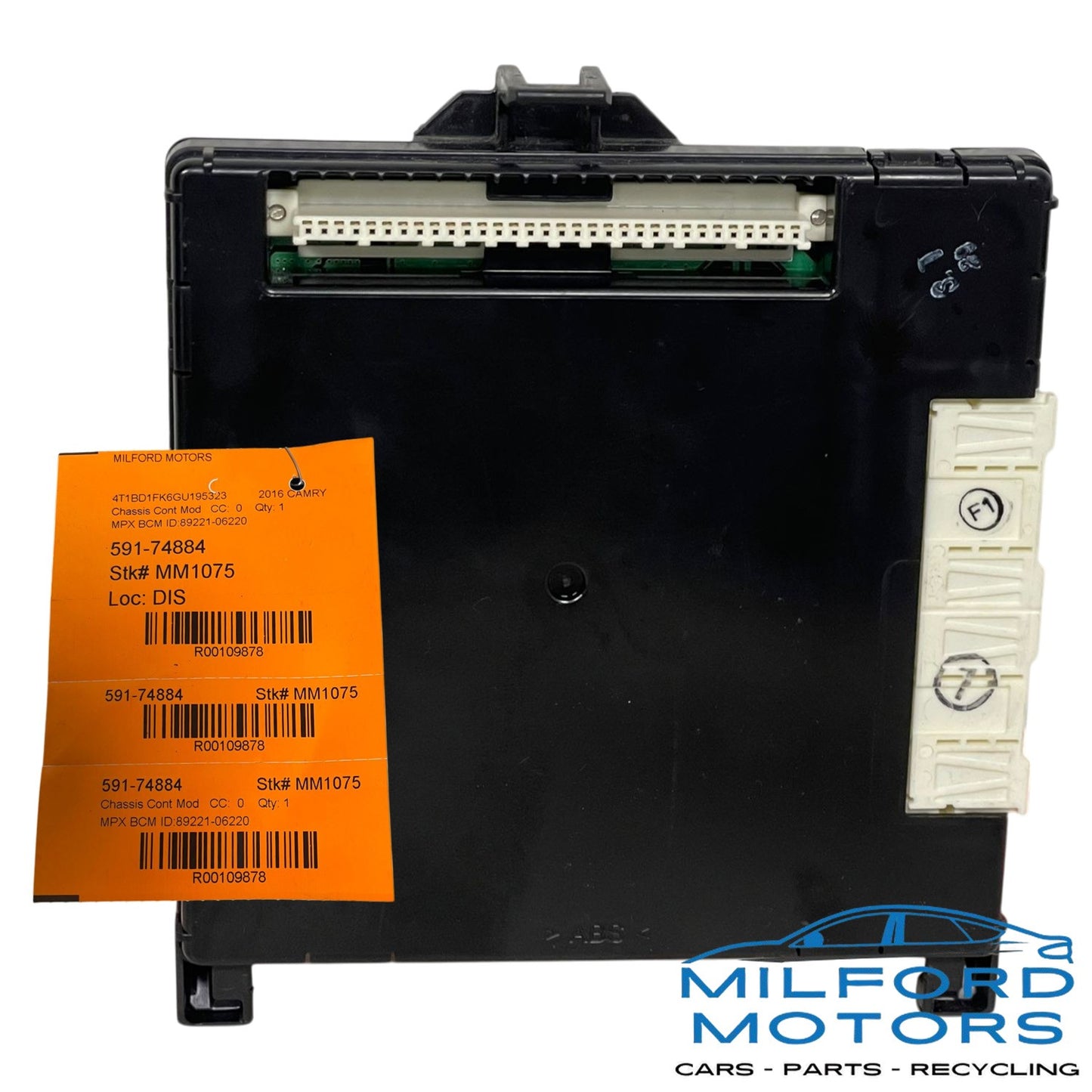 Chassis Multiplex Network Left Hand Dash Fits 15-2017 Toyota Camry Sedan 2.5L