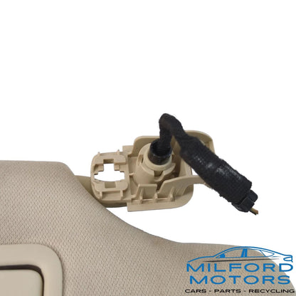 Right Passenger Side Sun Visor Mirror Fits 2013 Ford Fusion Titanium Sedan 2.0L