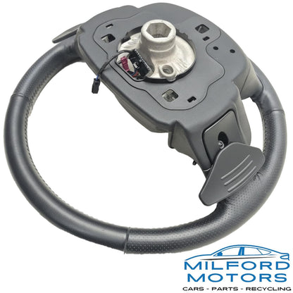 Heated Leather Steering Wheel Fits 2019 Land Rover Range Rover Velar 2.0L