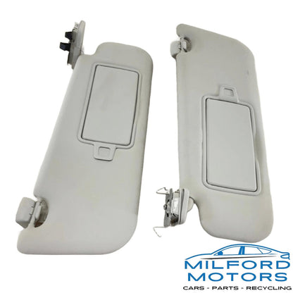 Pair of Sun Visor Left Right Fits 2017 Jaguar F-PACE S 3.0L