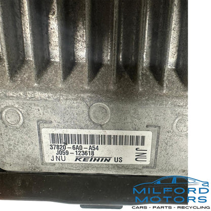 Electronic Control Module Engine/Motor Fits 2018-2019 Accord LX L4 37820-6A0A54