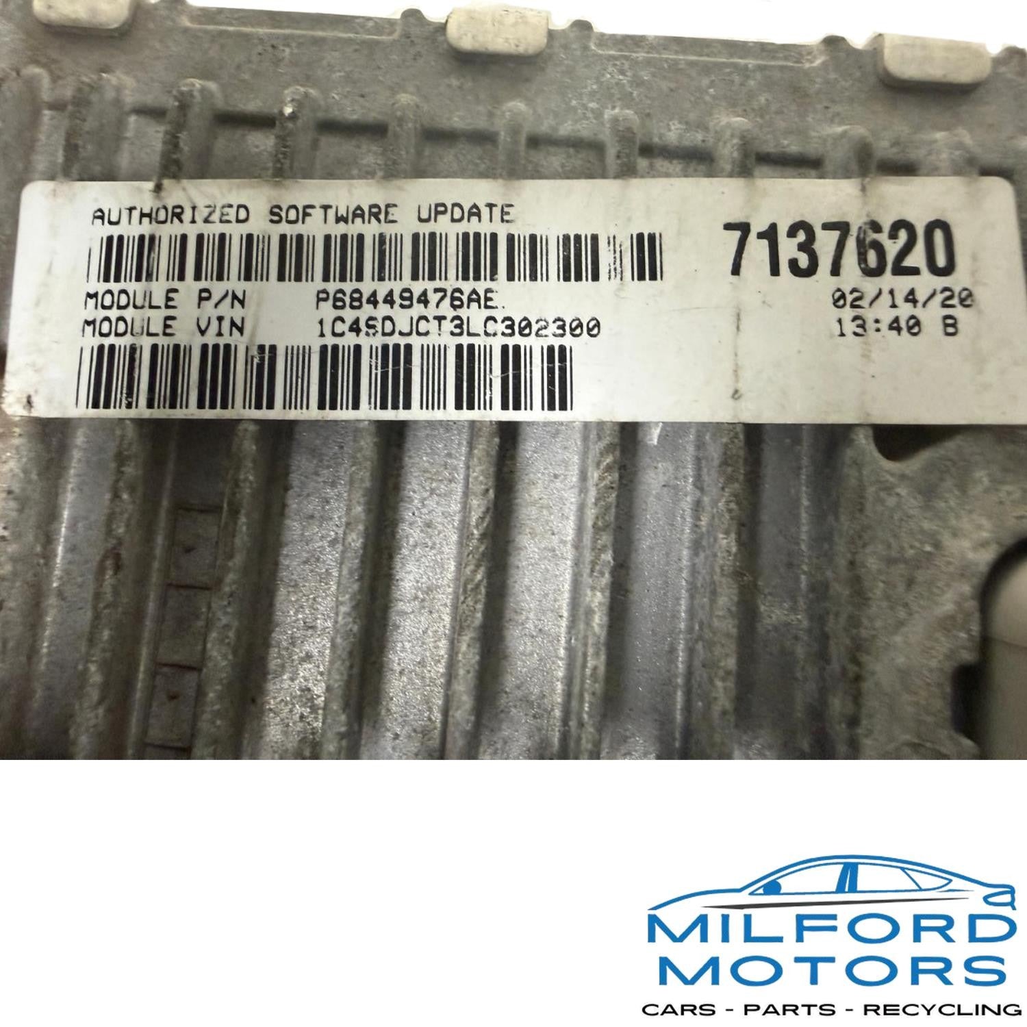 Electronic Control Module (ECM) Fits 20-24 Durango Grand Cherokee V8 68434934AA