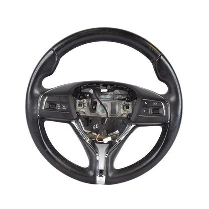 Black Leather Steering Wheel w/ Control Switch Fits 2016 Maserati Ghibli 3.0L