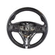 Black Leather Steering Wheel w/ Control Switch Fits 2016 Maserati Ghibli 3.0L