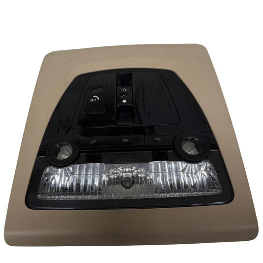 TAN Roof Console Fits 2011 BMW 550i Sedan 4.4L
