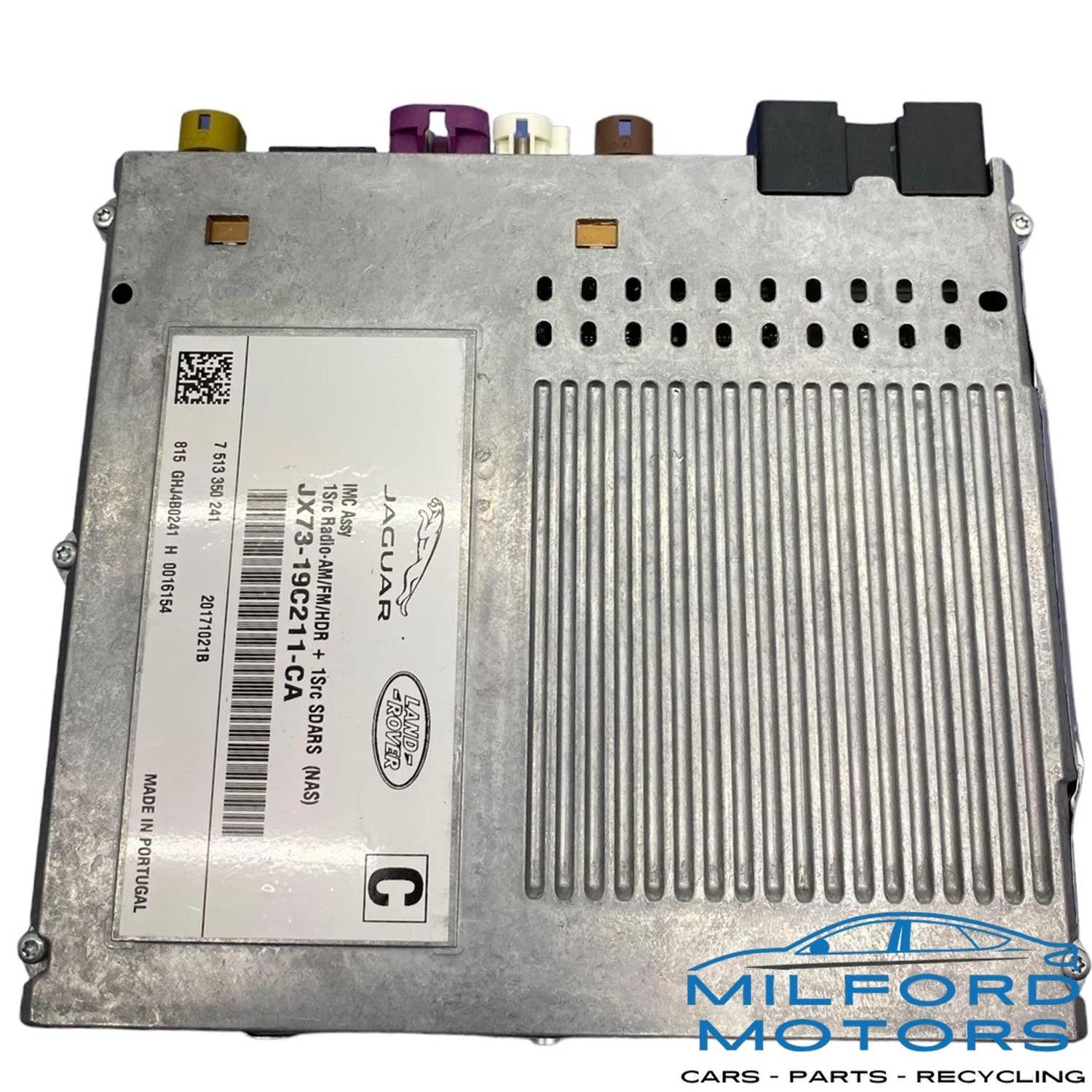 Radio Audio Receiver Control Module Fits 2019 Land Rover Range Rover Velar 2.0L