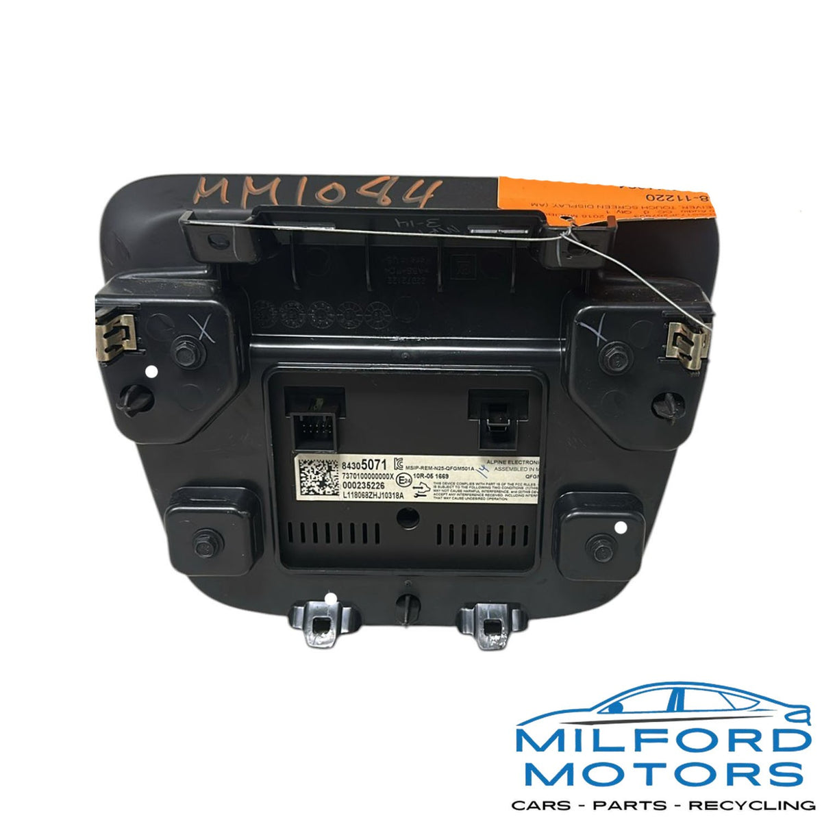 Audio Equipment Radio Opt Ioa ID 42645310 Fits 2018-2021 Malibu Cruze Traverse