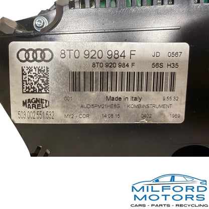 Instrument Speedometer Head/Cluster Fits 2014-2017 Audi S5 Coupe 3.0L 63K miles