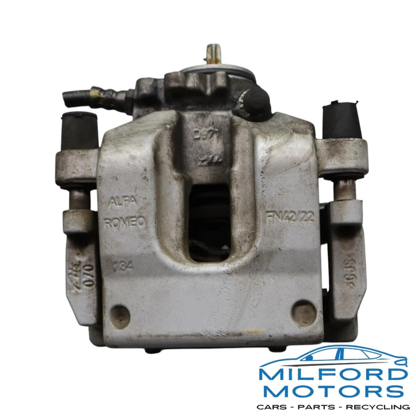 Rear Pair of Parking Brake Caliper Fits 2016 Maserati Ghibli Sedan 3.0L