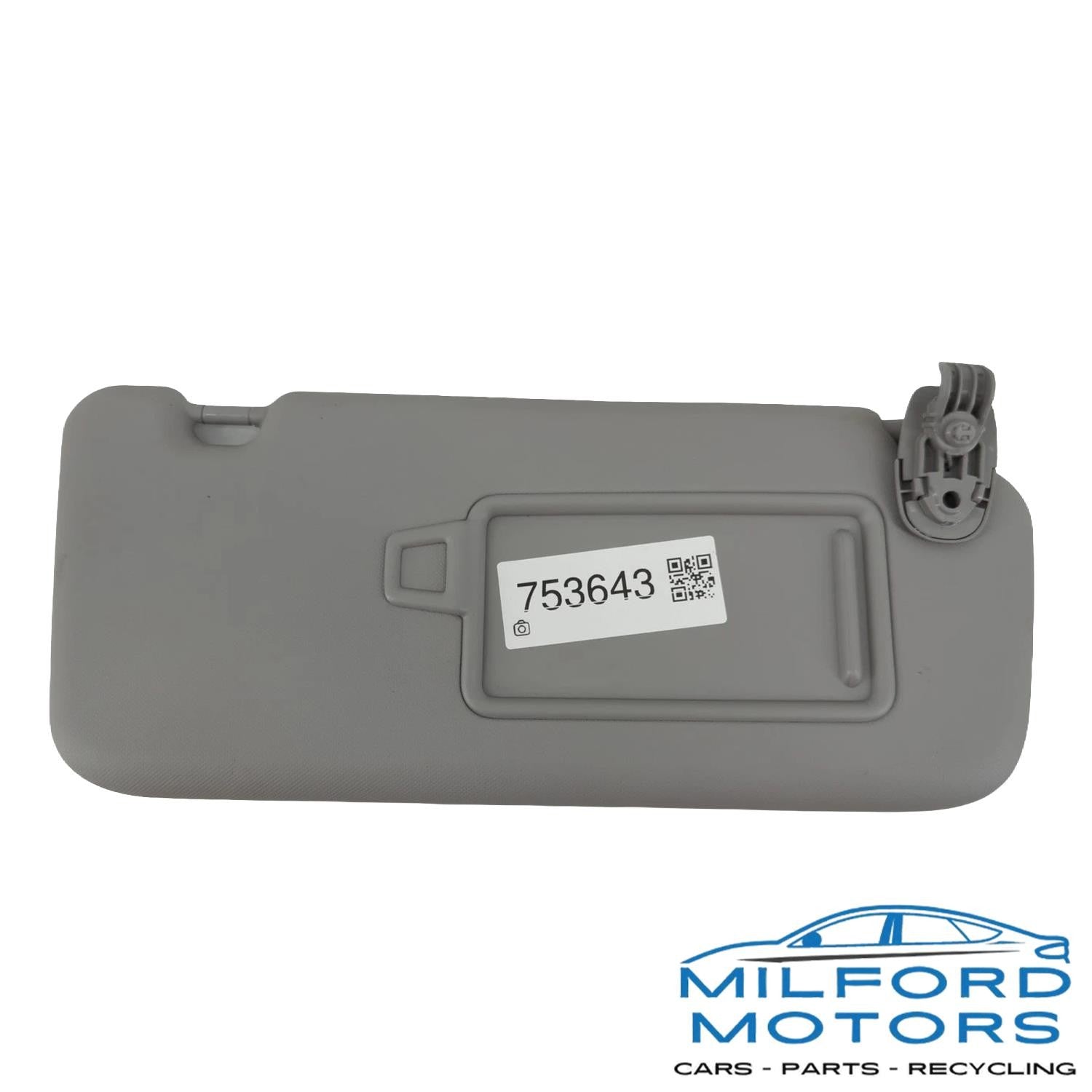 Passenger Sun Visor Mirror Fits 2021 Hyundai Kona Limited 1.6L