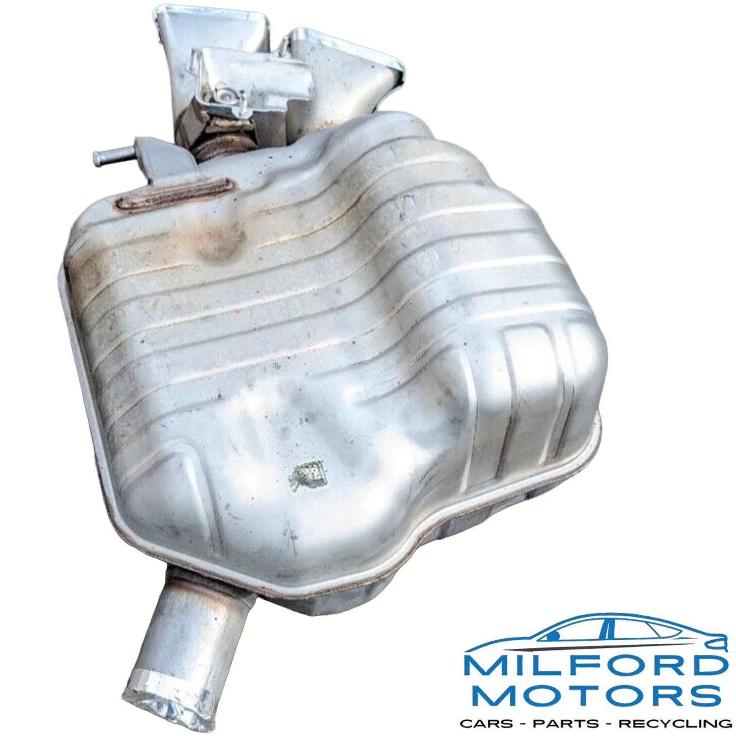 Rear Left Side Exhaust Muffler - 2015 Audi A8 quattro Sedan 4.0L 4H0253609CB