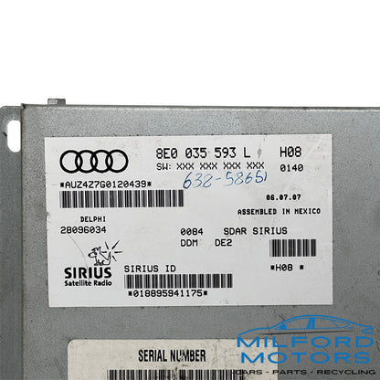 USED Audio Equipment Radio - 2008 Audi A4 2.0T quattro Sedan 2.0L
