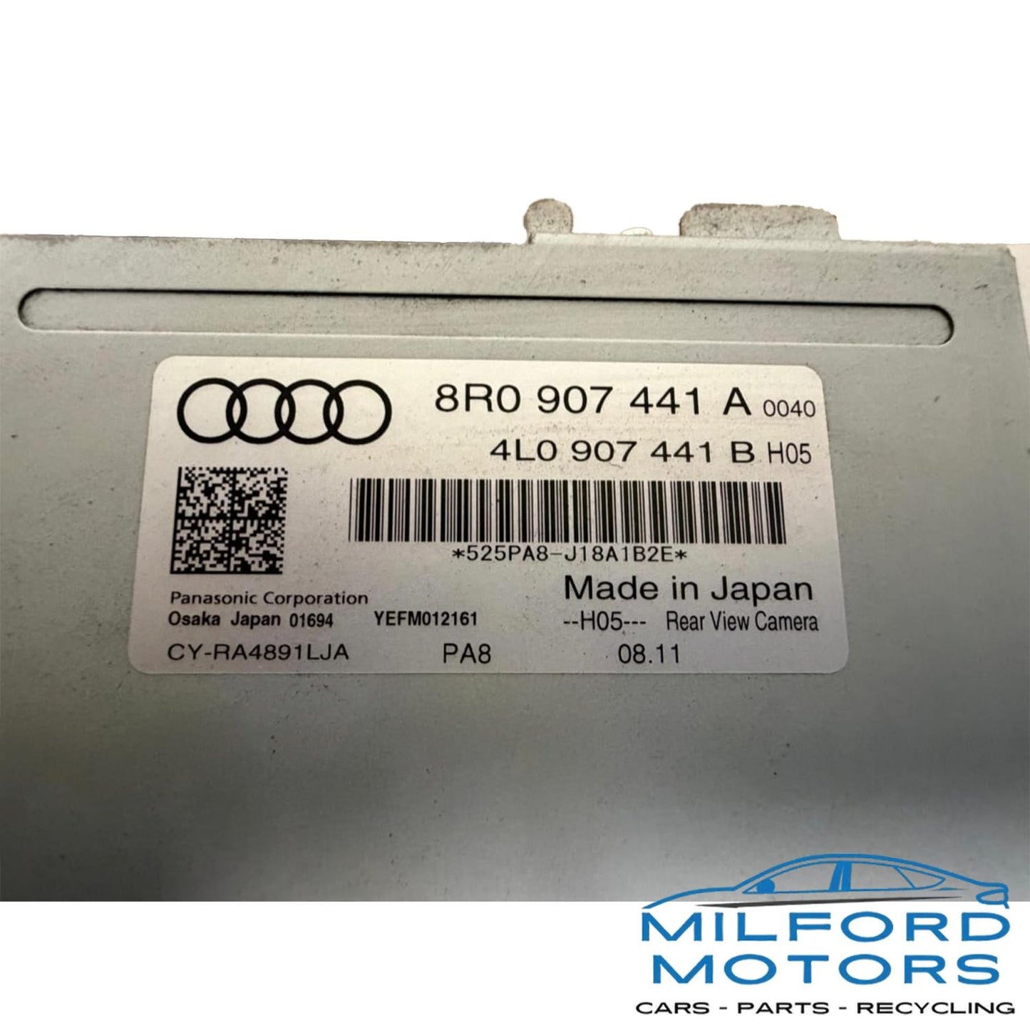 Rear View Camera Control Module Fits 2009-2017 Audi Q5 3.2L 8R0907441A
