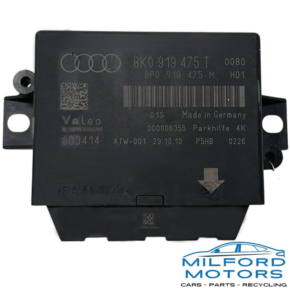 Driver Park Assist Control Module Fits 2012-2014 Audi A4 quattro 2.0L 8K0919475T