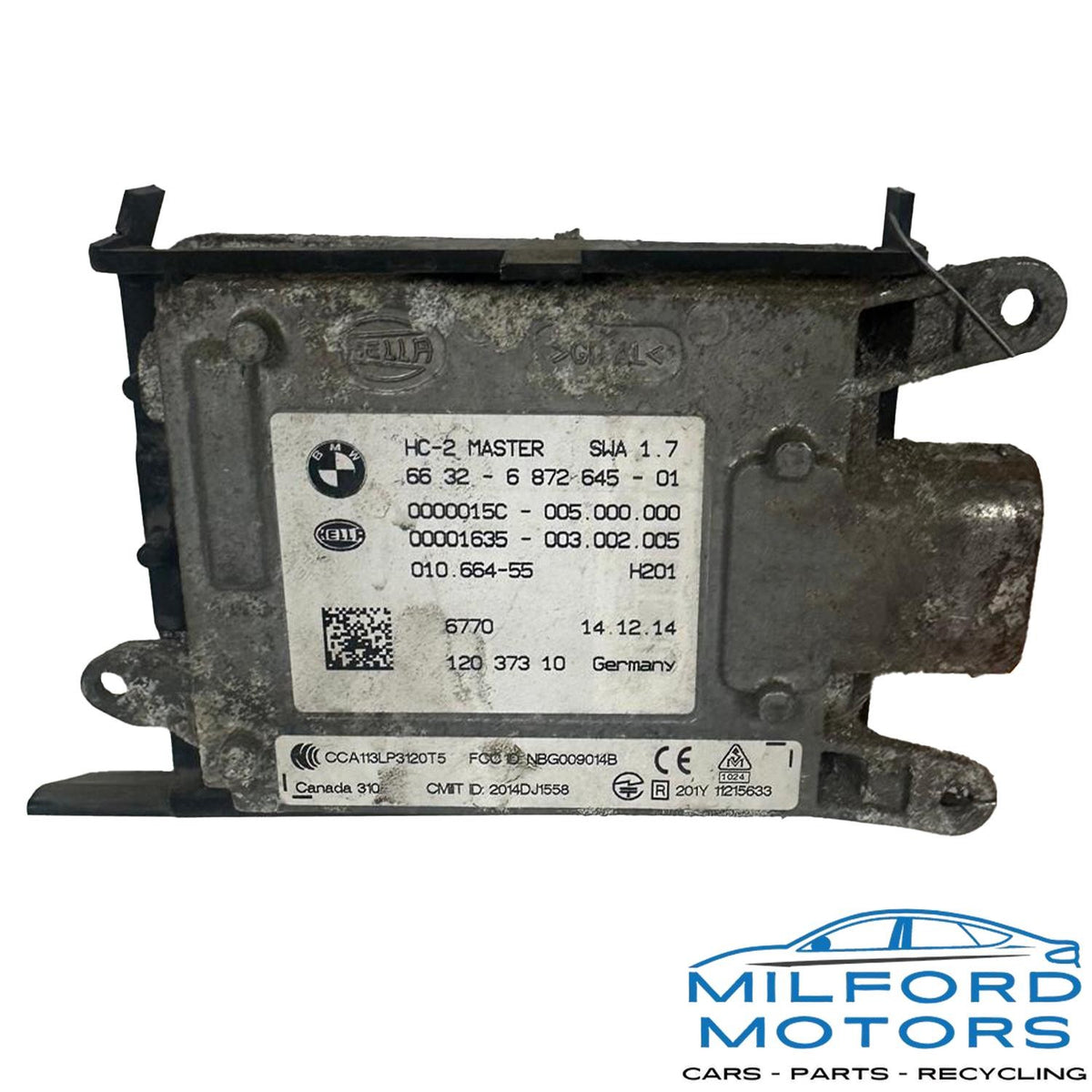 LH Camera/Projector Radar Unit Adaptive Cruise Fits 2014-2018 BMW X3 X4 X5 1.4L